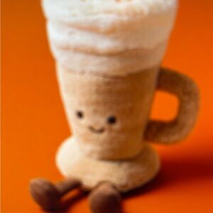 Jellycat AMUSEABLES LATTE Authentic in-hand Summer 2025 Foodie FOMO out of stock